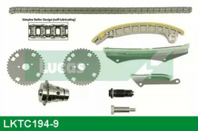 LUCAS ENGINE DRIVE lktc1949 -  Комплект цели привода распредвала